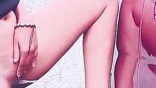 Stranger Car Tyre Squirt, Road Side Pussy Finger and Squirt and Ass Spank