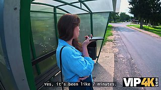 Vip4k. babe flashed her pierced Natural Tits and then it happened...