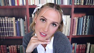 Sensual JOI Solo With Blonde Tatum Christine Pure Desire