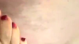 Fuck My Feet While I Pinch My GILF Nipples Hard