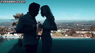 Petite 21yo bae filled up by big cock in tight vagina ho
