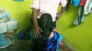 Indian Saree salesman having some good sex with customer