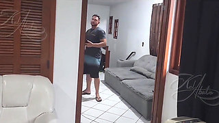 I Got Home and My Wife Was Having Sex with a Friend in the Kitchen I Fucked Both of Them Right There