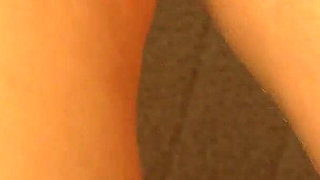 Stepsister Oils up Her Pregnant Big Belly and Plays with Her Belly While Getting Oily