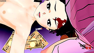 Kimetsu No Yaiba Yaoi Hentai - Tanjiro Fucked by Mitsuri Kanroji & Shinobu Kocho Futanaris