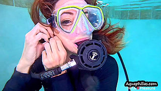 Scuba Stripping for Pleasure