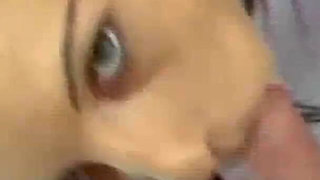 Beautiful babe in sexy lingerie rides big cock in POV