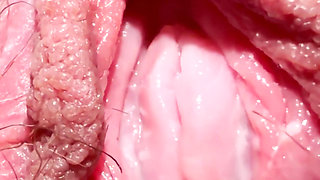 An Extreme Close-up of the Creamiest Pussy