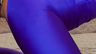 I Came From the Gym and My Horny Hubby Ripped My Spandex Leggings to Fuck Me Hard! Adeline Murphy
