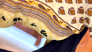 Arab Hot Maid Stuck: Please Hurry up & Fuck My Big Ass Then Get Me Out of Under Bed
