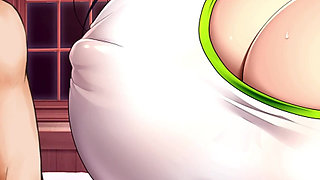 Ep4: Shouko Hazuki First Client Titty Fuck Lover - Busty Idol Manor