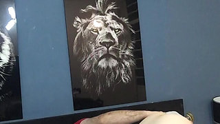 Beautiful girl masturbates inciting me to fuck her pussy