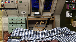 MILF of Sunville 76 Rose and Myself Had a Study Session I Gave Her First Orgasm After Studying