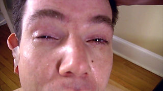 Cum in Eyes Slave