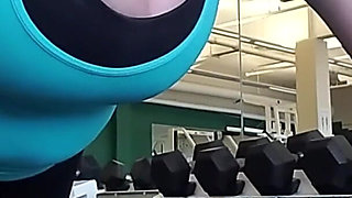 Do You Like Being Able to Creep Down My Cleavage as I Workout?