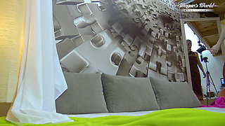 Behind The Scenes Of Small Titted Nesty Gets Fucked