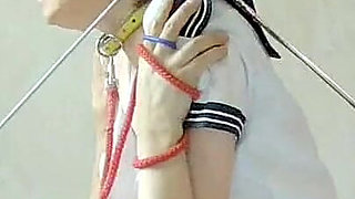 Mayu No63, Deepthroat, Striped Panties Sailor Clothes, Anal Tail