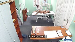 Gorgeous missionary pose fuck with a long-legged blonde model