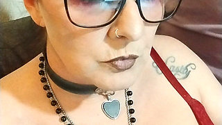 MILF Smoking in a Bra