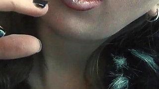 Seductive Cigar Fetish Smoking Topless Black & Mild Deep Smoking