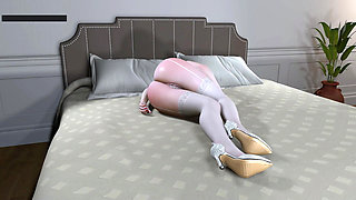 Virtual Goddess Charm: 3D Beauty Beyond - 3D Animation Hentai