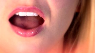 Busty blonde mature solo masturbation for webcam