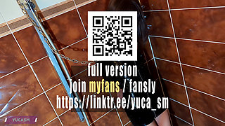 yuca_ chain restraint spanking