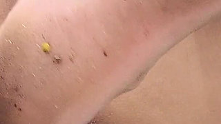 Dirty Little Foot Comes Licking Slave