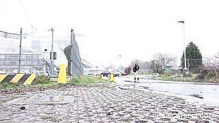 Crazy outdoor pissing session with a flexible girlfriend Mini Mitzi X