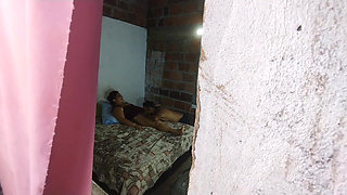 I See My Stepmother's Whore Fucking My Stepdad's Friend, They Almost Discovered Her