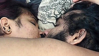 Hot Deep Lip Lock in Nude Romance
