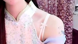 Amateur blondie solo anal masturbation