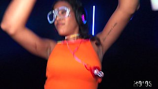 Cleo Moon's Silent Party Ignites Wild Passion