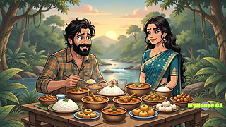 Pushpa and Srivalli Romance in Jungle