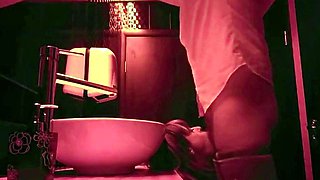 Rough Sex in the Club Bathroom with an 18-Year-Old Amateur