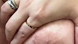 Squeezing Sucking My Big Boobs