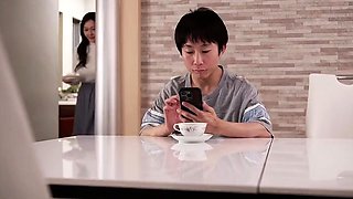 Hot Asian big cock blowjob and handjob