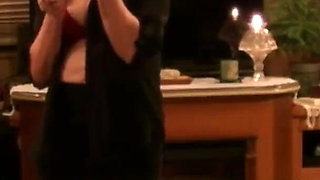 Granny makes a sex video for neighbor's stepson who's in the army
