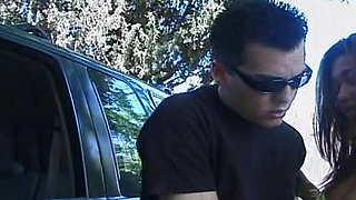 Hot Outdoor Lesbian and Group Sex with Passionate Pussy Eating