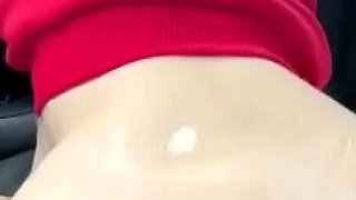 Amateur Latina Stepsister Rough Sex in Car - Big Booty Homemade POV