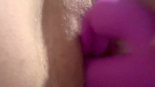 Hot Mama Fucks Her Pussy