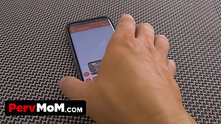 PervMom - Latina Stepmom fucks her step son to make him stop masturbating