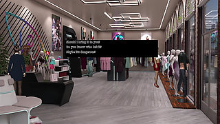 Kink Maker 6: Cliair's Change Room Dildo Ride Orgasm