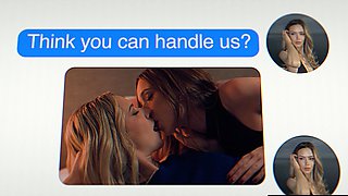 BLACKED Hot Babes fucked in BBC Foursome