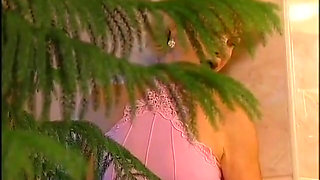 Bathroom granny loves sex