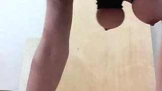 Huge Anal Plug Insertion with Squirt at the End