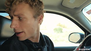 Michael Vegas' Voyeuristic Passion Ignites in a Sultry Outdoor Affair