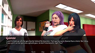 Milf Teacher Flashes Saggy Tits - The Beautyfield - Episode 02