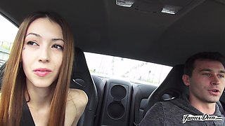 Jenna Justine's Road Head And In-Mansion Porking