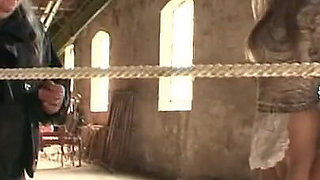 Dominating hand in ass